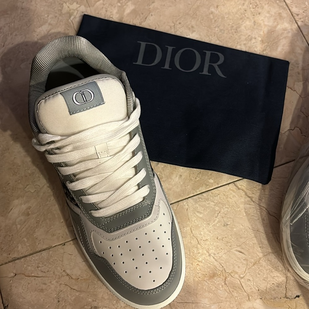 Grey Dior Sneakers- Brand New